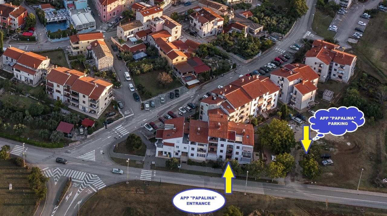 Apartment Papalina Vrsar Eksteriør bilde